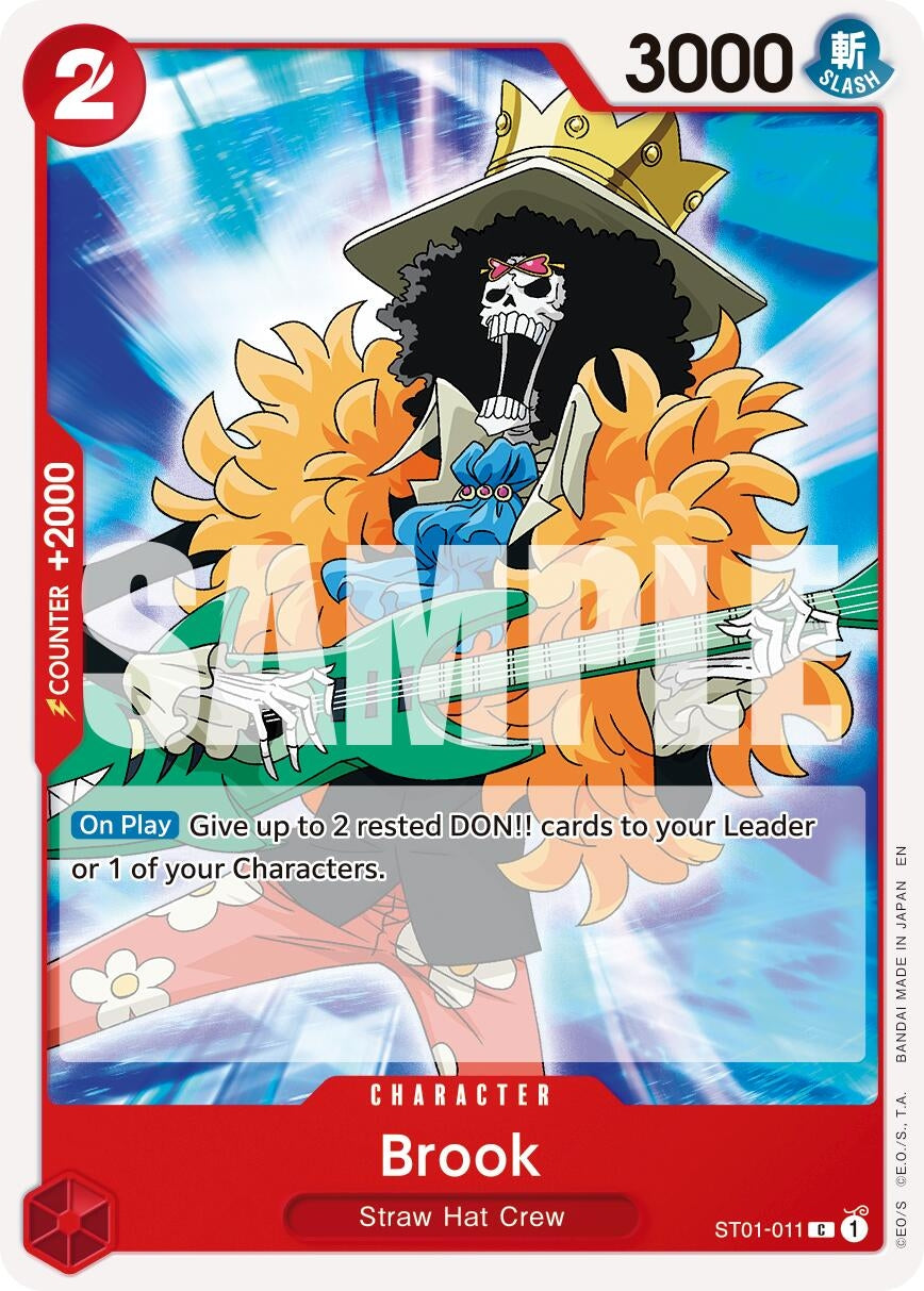 Image for Brook - ST01-011 (Reprint) (ST01-011) (Premium Booster -The Best- Vol. 2) (PRB-02) - One Piece Card Game