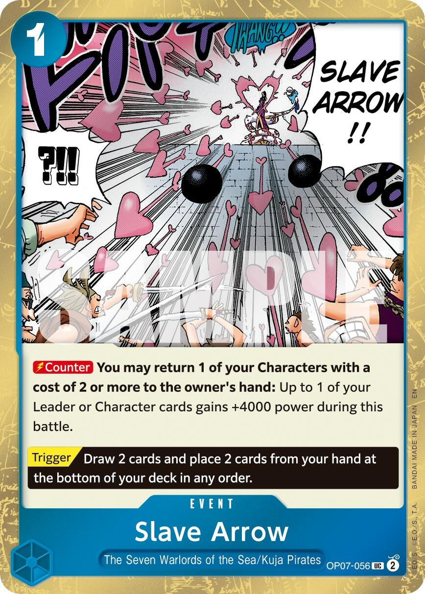 Image for Slave Arrow (Pirate Foil) (OP07-056) (Premium Booster -The Best- Vol. 2) (PRB-02) - One Piece Card Game