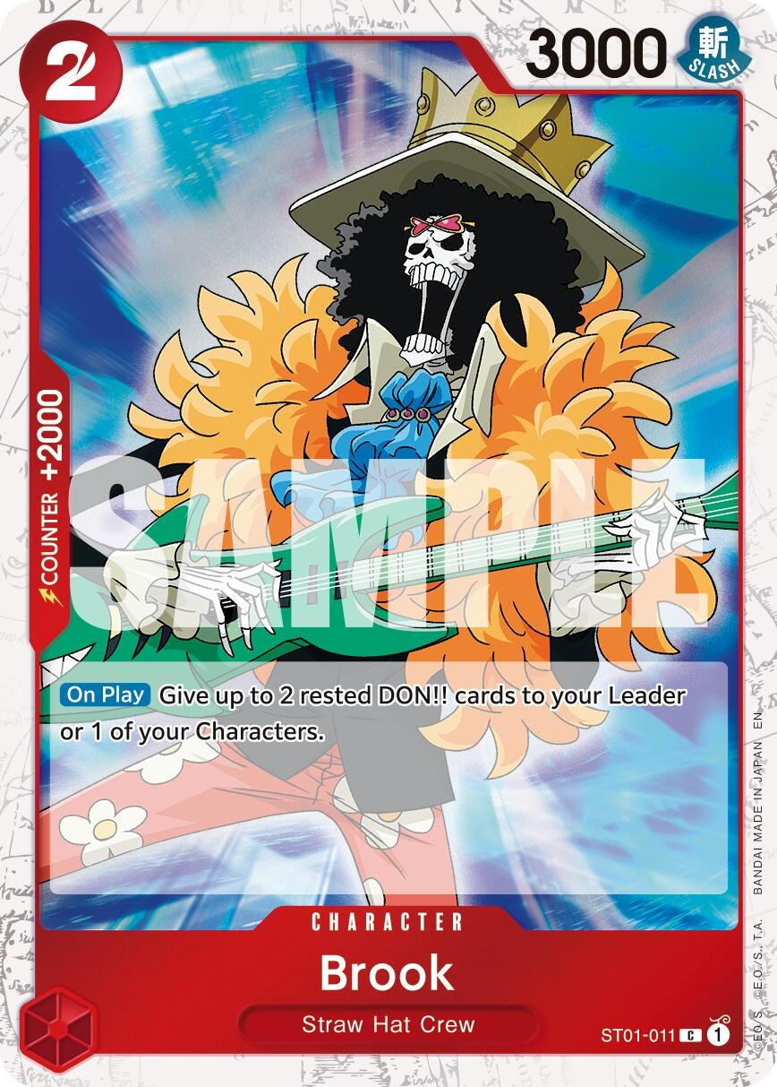 Image for Brook - ST01-011 (Pirate Foil) (ST01-011) (Premium Booster -The Best- Vol. 2) (PRB-02) - One Piece Card Game