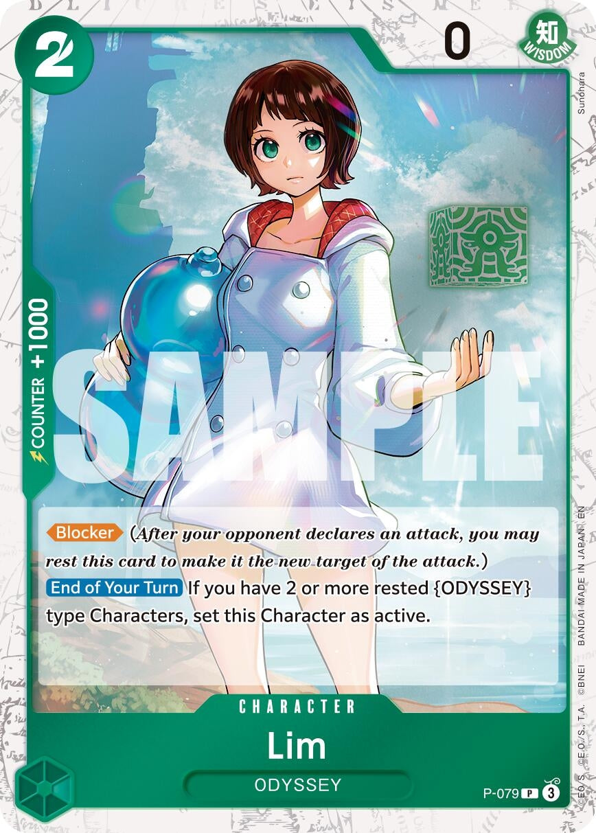 Image for Lim (Pirate Foil) (P-079) (Premium Booster -The Best- Vol. 2) (PRB-02) - One Piece Card Game