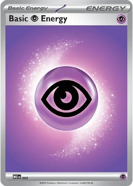 Image for Basic Psychic Energy - 005 (5) (MEE: Mega Evolution Energies) (MEE) - Pokemon