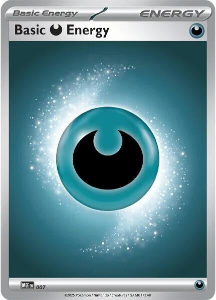 Image for Basic Darkness Energy - 007 (7) (MEE: Mega Evolution Energies) (MEE) - Pokemon
