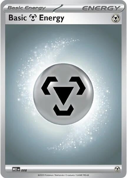 Image for Basic Metal Energy - 008 (8) (MEE: Mega Evolution Energies) (MEE) - Pokemon