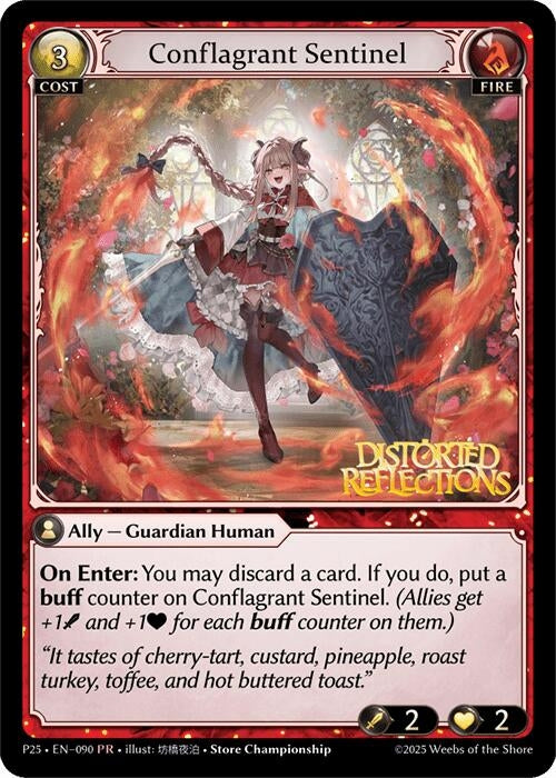Image for Conflagrant Sentinel (090) (Promotional Cards) (P) - Grand Archive TCG