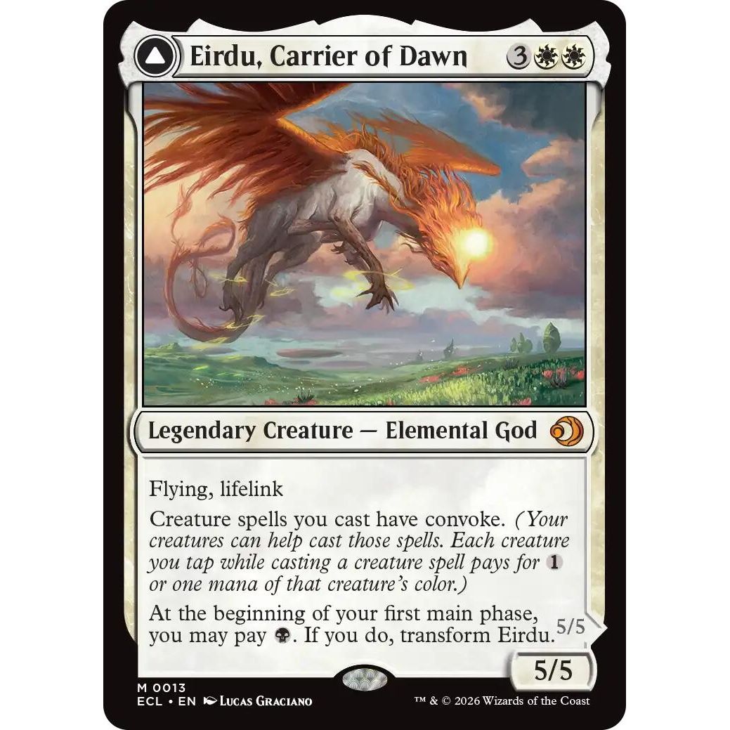Image for Eirdu, Carrier of Dawn (13) (Lorwyn Eclipsed) - Magic: The Gathering