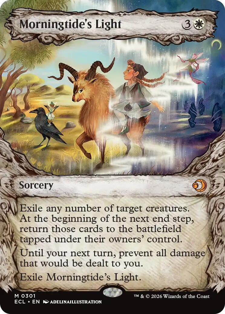 Image for Morningtide's Light (Showcase) (301) (Lorwyn Eclipsed) - Magic: The Gathering