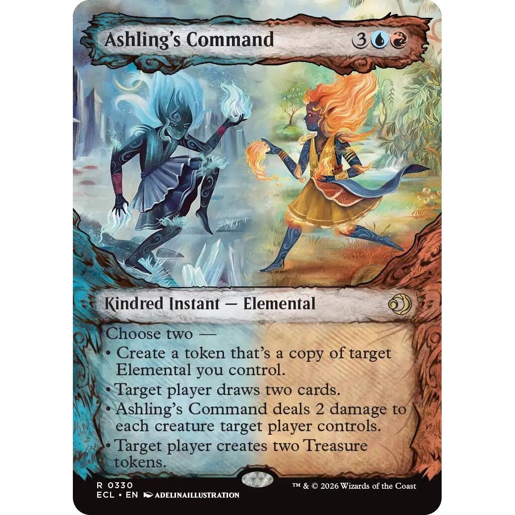 Image for Ashling's Command (Showcase) (330) (Lorwyn Eclipsed) - Magic: The Gathering