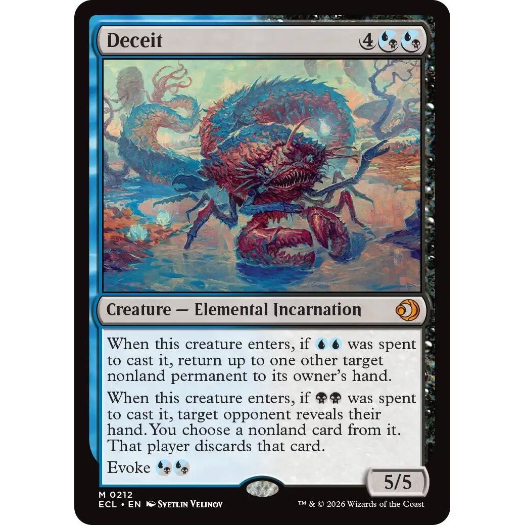 Image for Deceit (212) (Lorwyn Eclipsed) - Magic: The Gathering