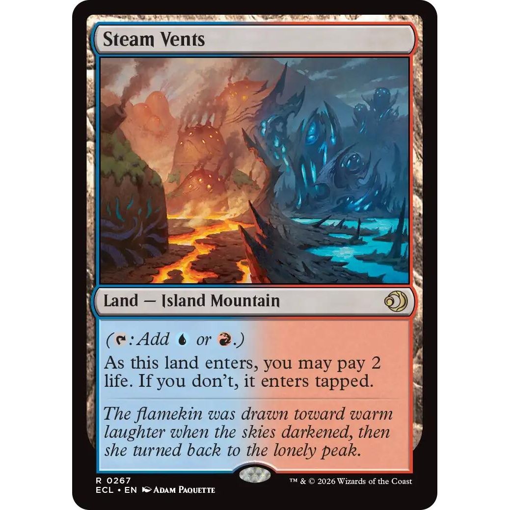 Image for Steam Vents (267) (Lorwyn Eclipsed) - Magic: The Gathering