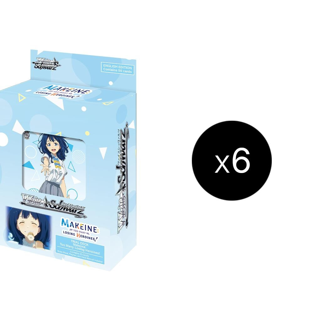 Image for Makeine: Too Many Losing Heroines Trial Deck+ Display - Weiss Schwarz