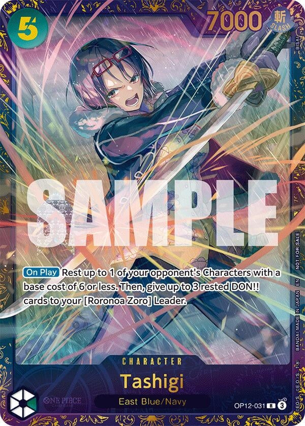 Image for Tashigi (Treasure Cup 2025) (OP12-031) (One Piece Promotion Cards) (OP-PR) - One Piece Card Game