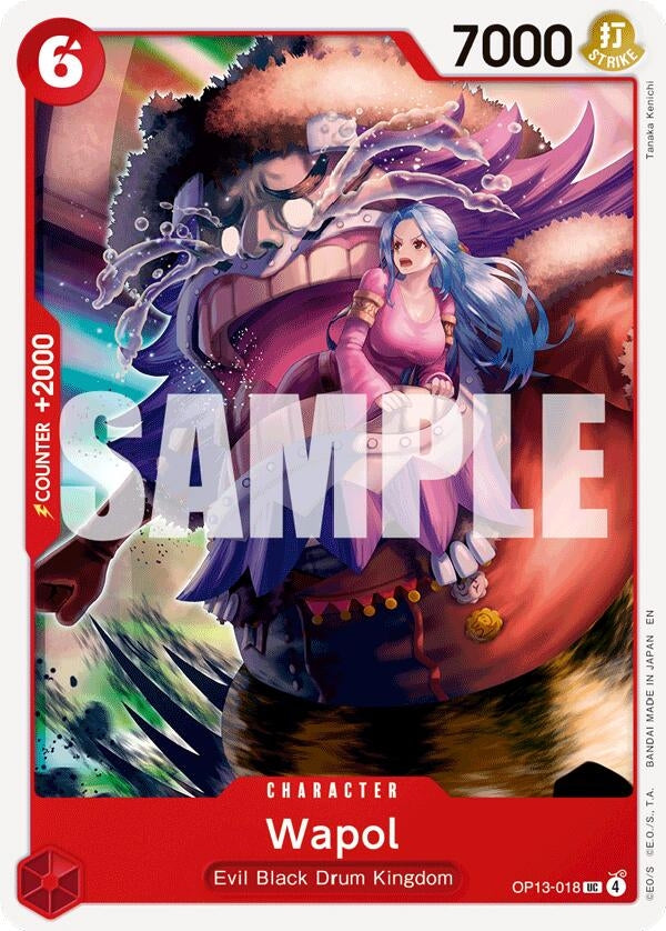 Image for Wapol (OP13-018) (Carrying On His Will) (OP13) - One Piece Card Game