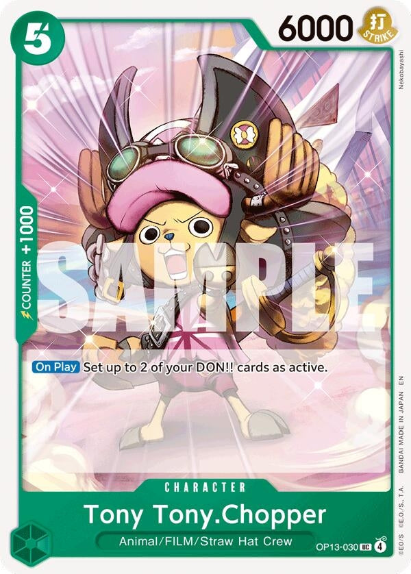 Image for Tony Tony.Chopper (OP13-030) (Carrying On His Will) (OP13) - One Piece Card Game