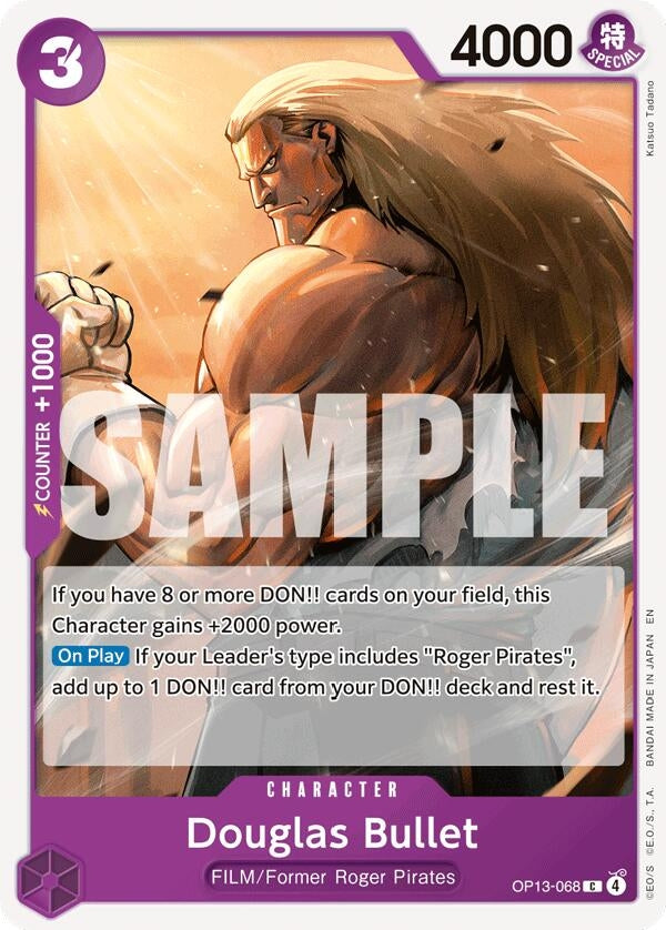Image for Douglas Bullet (OP13-068) (Carrying On His Will) (OP13) - One Piece Card Game
