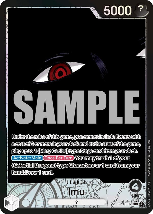 Image for Imu (Alternate Art) (OP13-079) (Carrying On His Will) (OP13) - One Piece Card Game