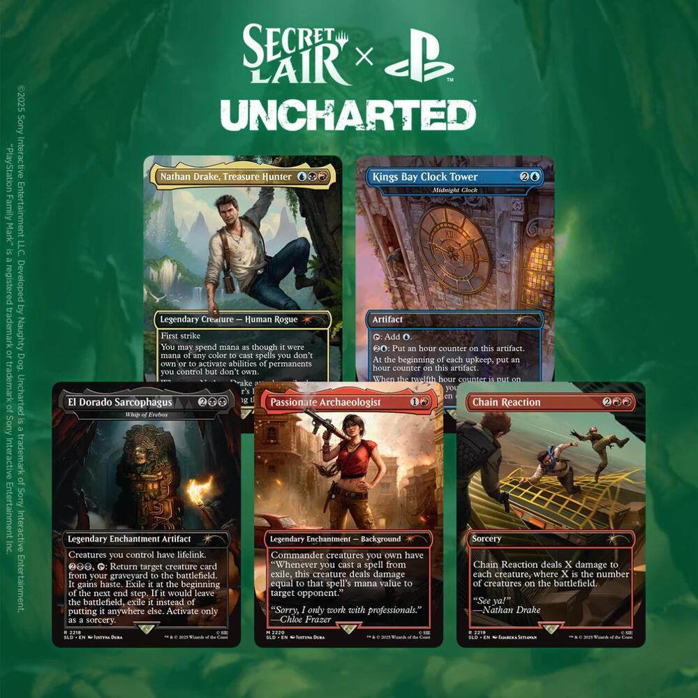Magic The Gathering | Secret Lair x Uncharted: Uncharted | Non-foil - PokeBox USA