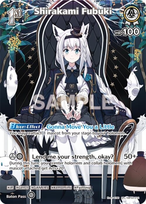 Image for Shirakami Fubuki (SR) (hBP02-012) (hBP02-012) (Quintet Spectrum) (BP02E) - Hololive