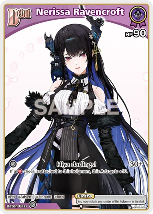 Image for Nerissa Ravencroft (C) (hBP02-065) (hBP02-065) (Quintet Spectrum) (BP02E) - Hololive