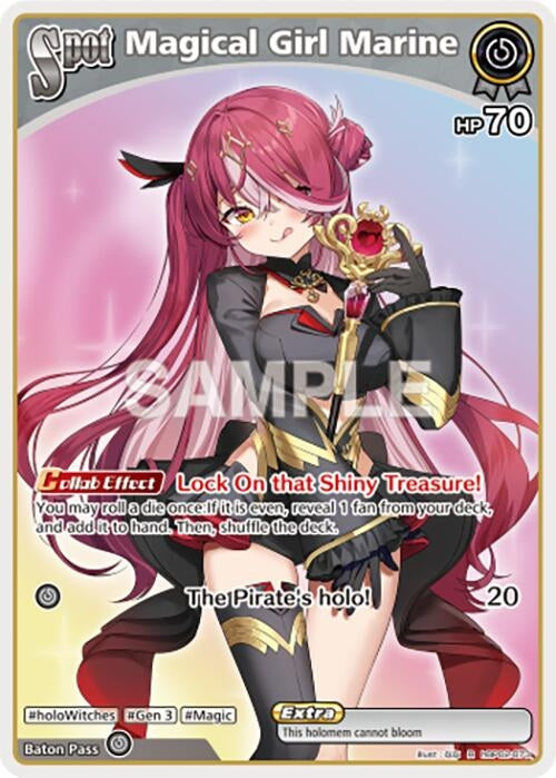 Magical Girl Marine (R) (hBP02-073) (Quintet Spectrum)