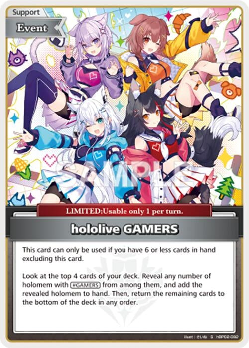 Image for hololive GAMERS (S) (hBP02-082) (Quintet Spectrum) (BP02E) - Hololive