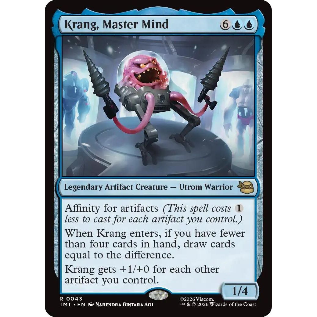 Image for Krang, Master Mind (43) (Teenage Mutant Ninja Turtles) - Magic: The Gathering