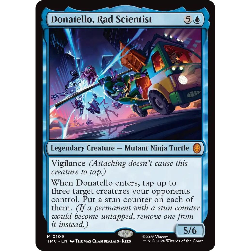 Image for Donatello, Rad Scientist (109) (Teenage Mutant Ninja Turtles) - Magic: The Gathering