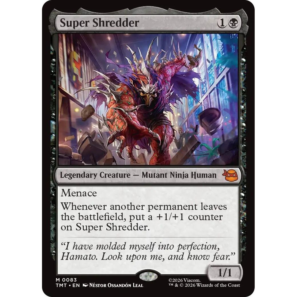 Image for Super Shredder (83) (Teenage Mutant Ninja Turtles) - Magic: The Gathering