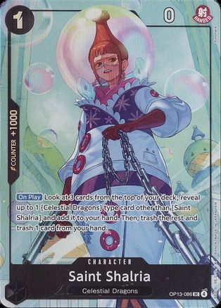 Saint Shalria (Premium Card Collection -Best Selection Vol. 5-) (OP13-086) (One Piece Promotion Cards) (OP-PR)