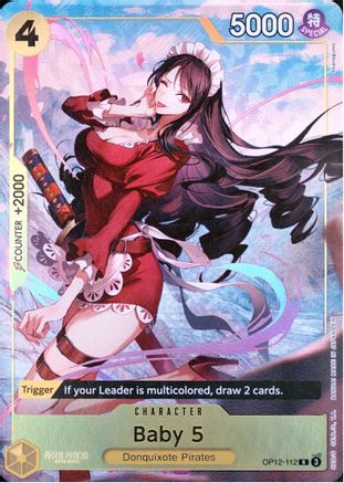 Baby 5 (Premium Card Collection -Best Selection Vol. 5-) (OP12-112) (One Piece Promotion Cards) (OP-PR)