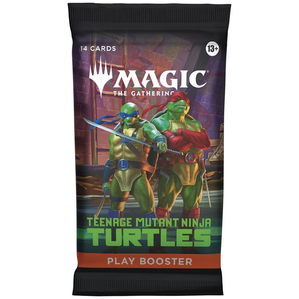 Magic The Gathering | Teenage Mutant Ninja Turtles Play Booster Pack - PokeBox USA
