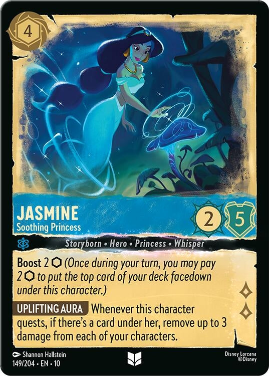Image for Jasmine - Soothing Princess (149/204) (Whispers in the Well) (10) - Disney Lorcana