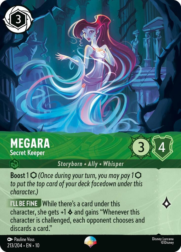 Image for Megara - Secret Keeper (Epic) (213/204) (Whispers in the Well) (10) - Disney Lorcana