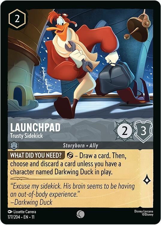 Image for Launchpad - Trusty Sidekick (177/204) (Winterspell) (11) - Disney Lorcana