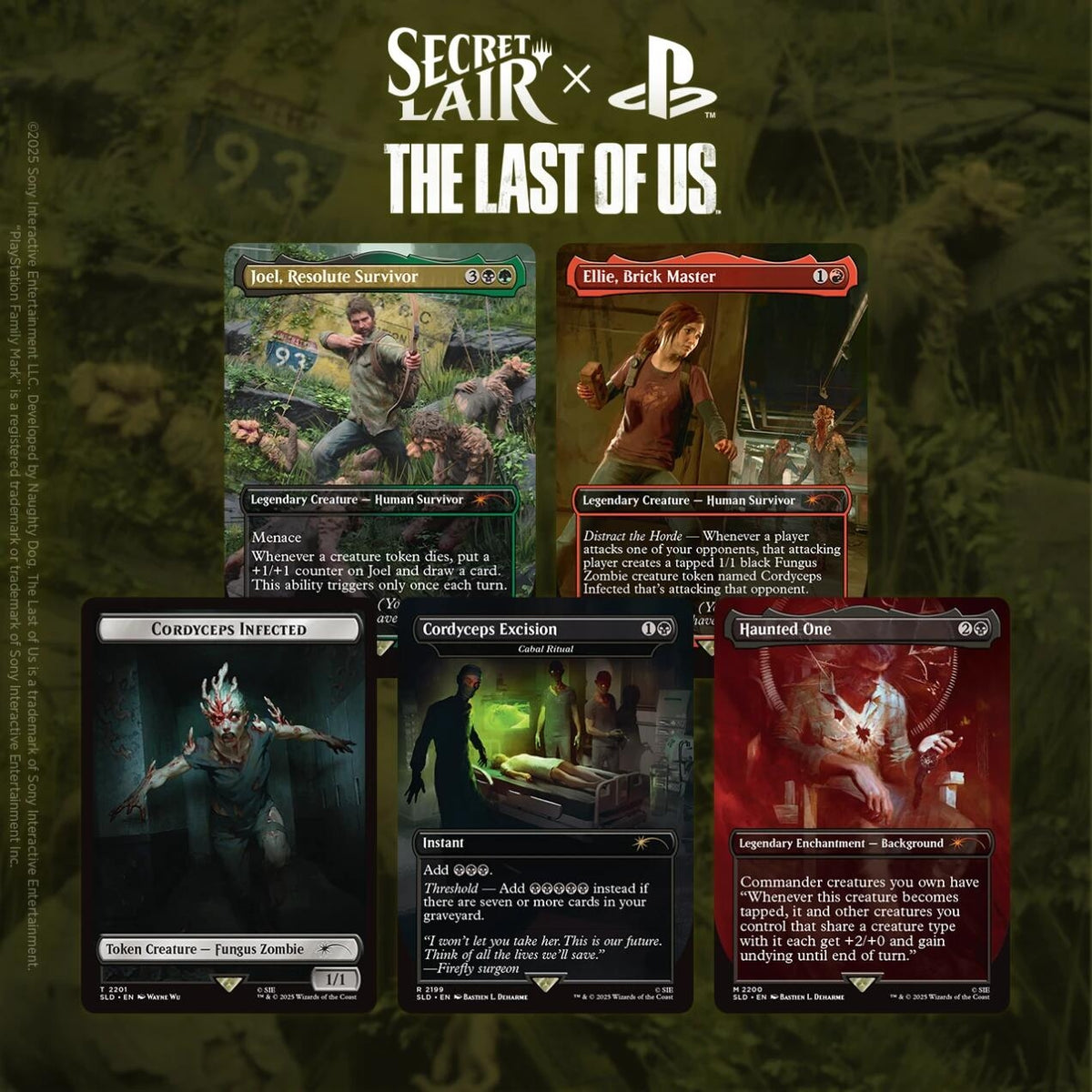 Image for Secret Lair x The Last of Us Part I - Non-Foil Edition - Magic: The Gathering