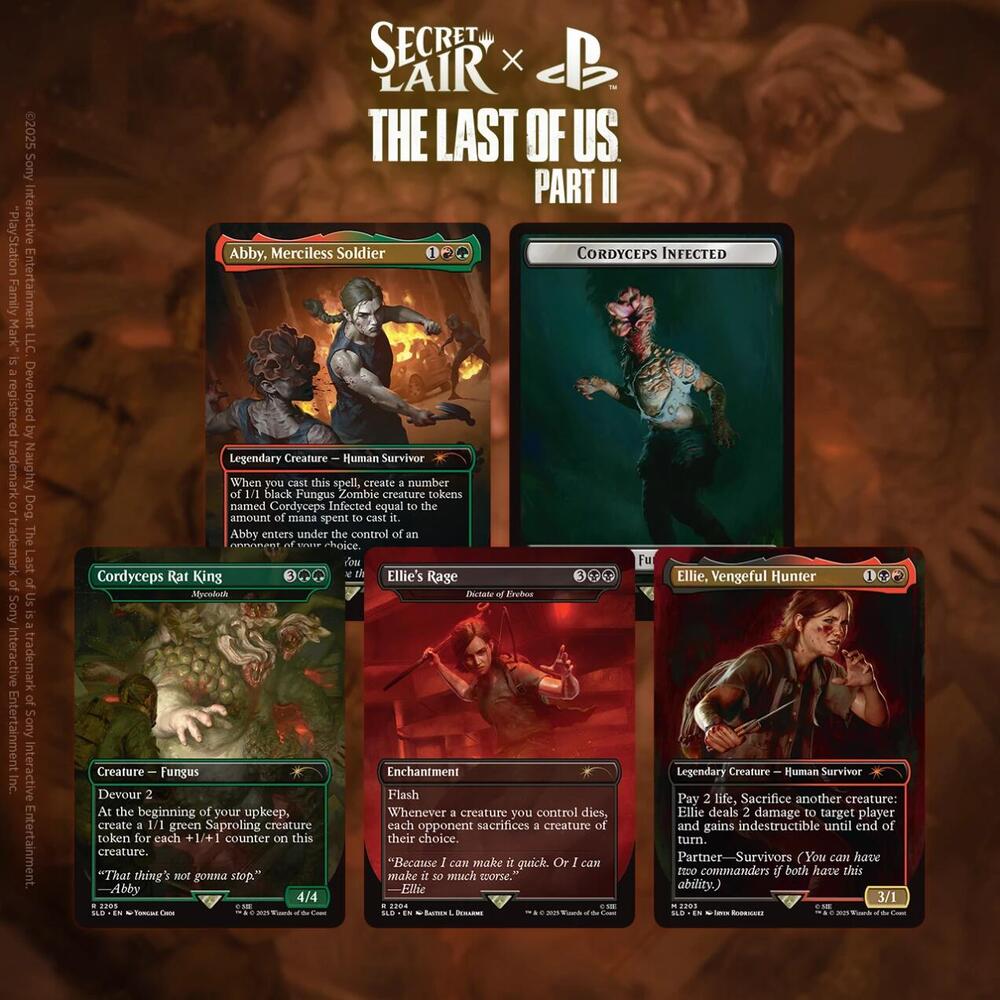 Magic The Gathering | Secret Lair x The Last of Us: Part II | Non-foil - PokeBox USA