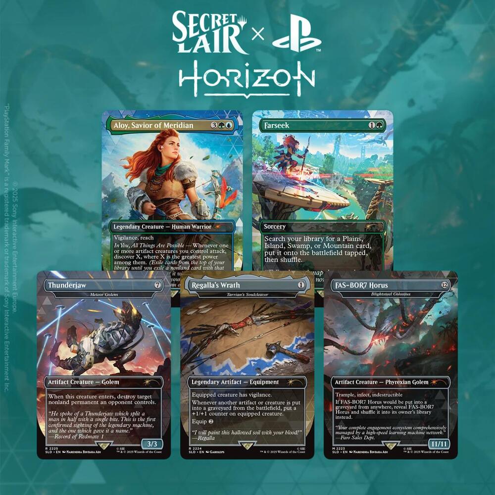Magic The Gathering | Secret Lair x Horizon: Into the Forbidden West | Non-foil - PokeBox USA
