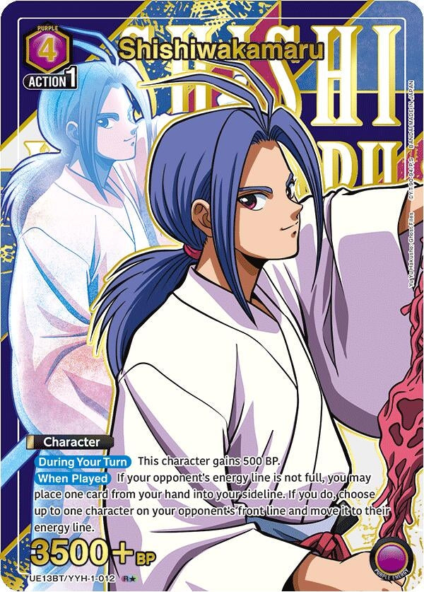 Image for Shishiwakamaru (R*) (UE13BT/YYH-1-012) (UE13BT: Yu Yu Hakusho: Ghost Files) (UE13BT) - Union Arena