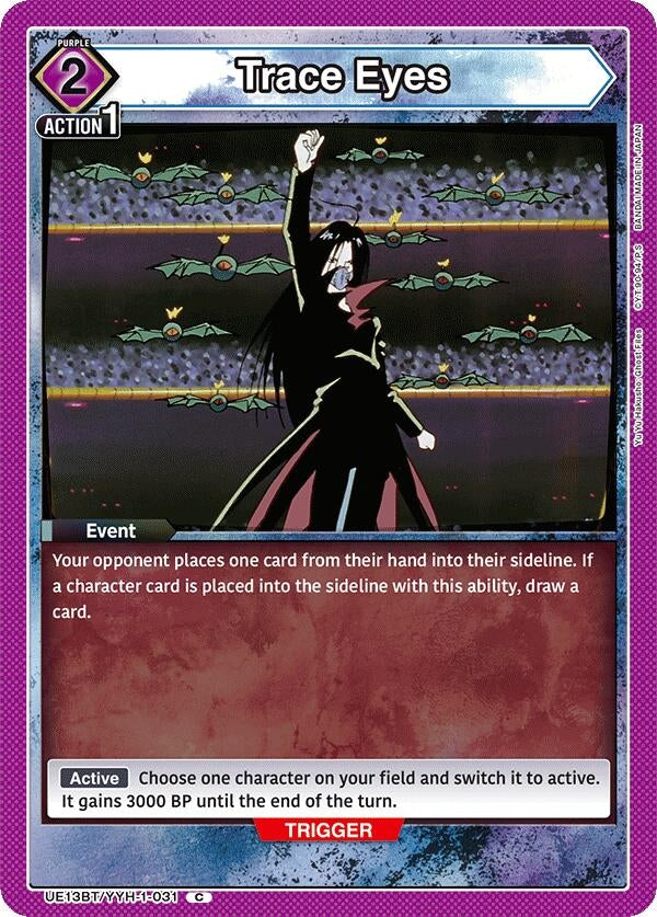 Image for Trace Eyes (UE13BT/YYH-1-031) (UE13BT: Yu Yu Hakusho: Ghost Files) (UE13BT) - Union Arena