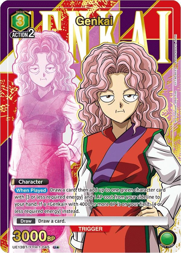 Image for Genkai (045) (U*) (UE13BT/YYH-1-045) (UE13BT: Yu Yu Hakusho: Ghost Files) (UE13BT) - Union Arena