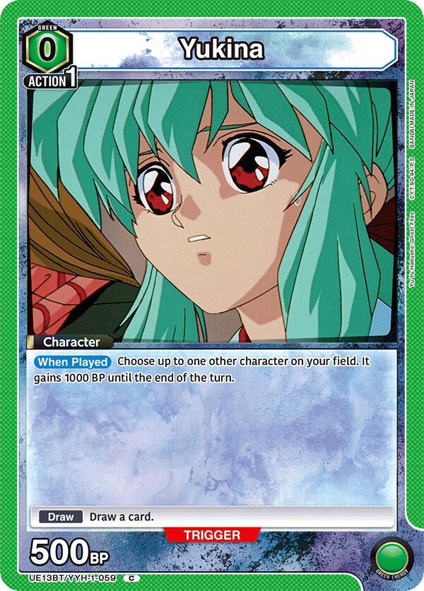 Image for Yukina (059) (UE13BT/YYH-1-059) (UE13BT: Yu Yu Hakusho: Ghost Files) (UE13BT) - Union Arena