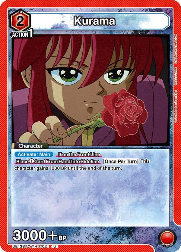 Image for Kurama (071) (UE13BT/YYH-1-071) (UE13BT: Yu Yu Hakusho: Ghost Files) (UE13BT) - Union Arena