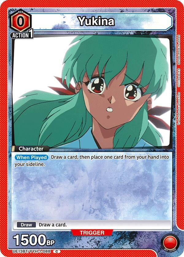 Image for Yukina (088) (UE13BT/YYH-1-088) (UE13BT: Yu Yu Hakusho: Ghost Files) (UE13BT) - Union Arena
