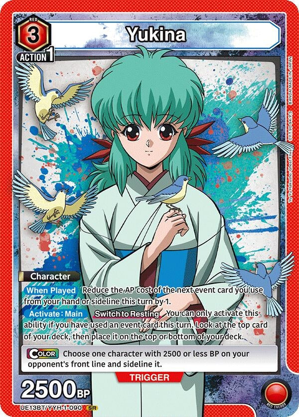 Image for Yukina (090) (UE13BT/YYH-1-090) (UE13BT: Yu Yu Hakusho: Ghost Files) (UE13BT) - Union Arena