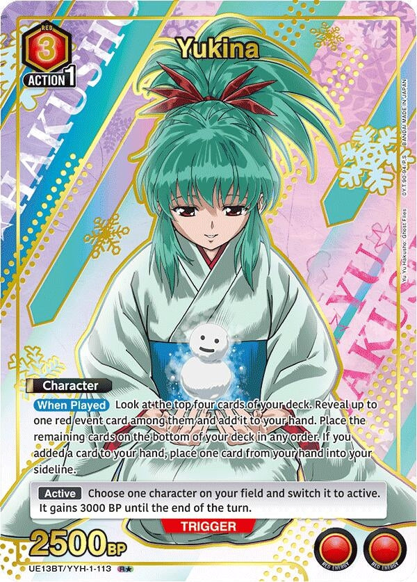 Image for Yukina (113) (R*) (UE13BT/YYH-1-113) (UE13BT: Yu Yu Hakusho: Ghost Files) (UE13BT) - Union Arena