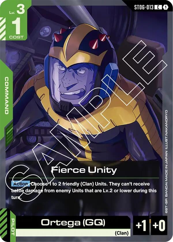 Image for Fierce Unity (ST06-013) (Starter Deck 06: Clan Unity) (ST06) - Gundam Card Game