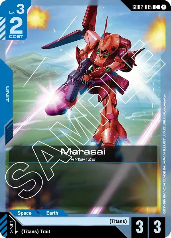 Image for Marasai (GD02-015) (Dual Impact) (GD02) - Gundam Card Game