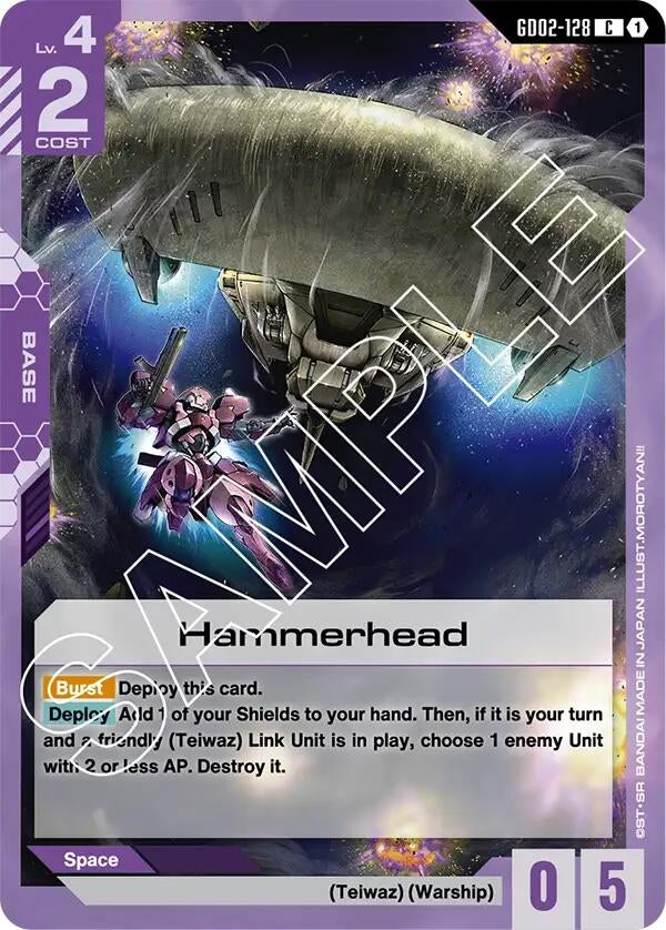 Image for Hammerhead (GD02-128) (Dual Impact) (GD02) - Gundam Card Game