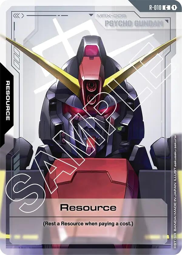 Image for Resource (R-010) (R-010) (Dual Impact) (GD02) - Gundam Card Game