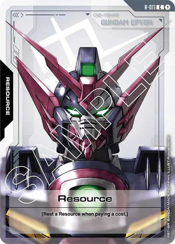 Image for Resource (R-011) (R-011) (Dual Impact) (GD02) - Gundam Card Game