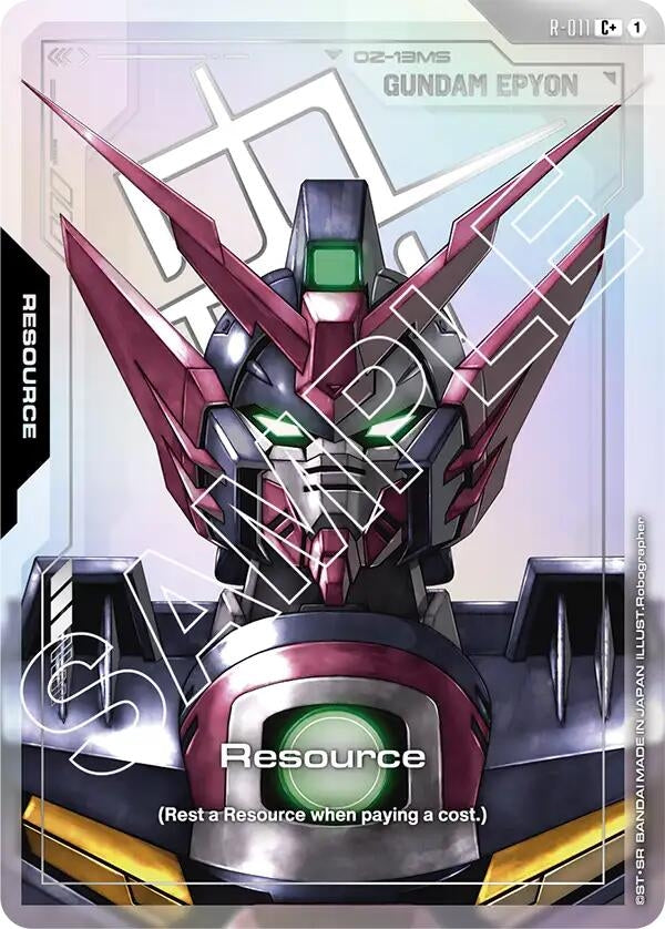 Image for Resource (R-011) (C+) (R-011) (Dual Impact) (GD02) - Gundam Card Game